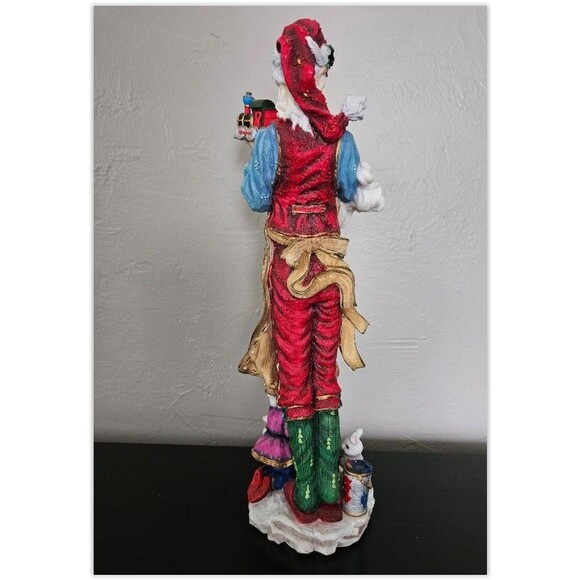 Vintage Lenox 2002 Pencil Santa "The Toy Maker" Pencil Santa Collection NEW - Picture 5 of 14